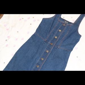 Button Jean Dress